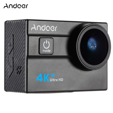 Andoer Ultra Hd Action Sports Camera 2.0" Lcd 16Mp 4K 25Fps 1080P 60Fps 4X Zoom Wifi 25Mm 173