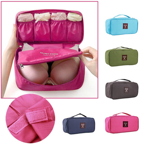 1Pc Bra Underwear Lingerie Travel Bag For Women Organizer Trip Handbag Luggage Traveling Bag