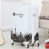 Women Travel Rolling Luggage Case, Girl'S Wheels Suitcase ,Lady Trolley Bag, Gift For Children,