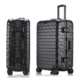 20''22''24''26''29'' Classic Rolling Luggage Aluminium Frame Trolley Solid Travel Cabin Women