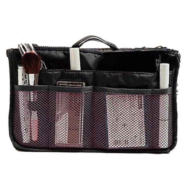 Cosmetic Bag Travel Organizer Portable Beauty Pouch Functional Bag Toiletry Make Up Makeup
