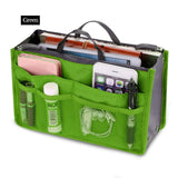 Women Multifunction Travel Cosmetic Makeup Insert Pouch Toiletry Organizer Handbag Storage Purse