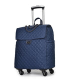 Brand Women Wheeled Luggage Bag Cabin Travel Trolley Bags On Wheels Rolling Luggage Bag For Woman