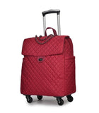 Brand Women Wheeled Luggage Bag Cabin Travel Trolley Bags On Wheels Rolling Luggage Bag For Woman