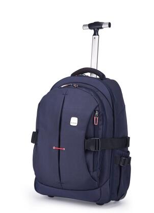 Weishengda Oxford Men Travel Trolley Backpack Bag Trolley Rolling Bags Women Wheeled Backpacks