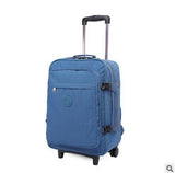 Nylon Travel Rolling Luggage Bag Travel Boarding Bag With Wheels  Travel Cabin Luggage Suitcase