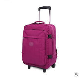 Nylon Travel Rolling Luggage Bag Travel Boarding Bag With Wheels  Travel Cabin Luggage Suitcase