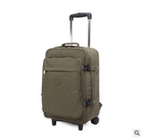 Nylon Travel Rolling Luggage Bag Travel Boarding Bag With Wheels  Travel Cabin Luggage Suitcase