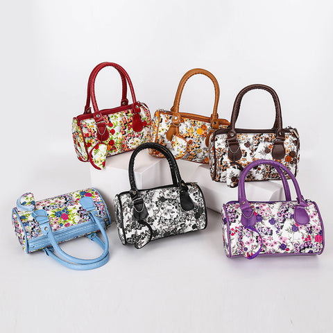 Women Fashion Embroidered Handbag Shoulder Bag Tote Ladies Purse