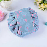 Women Drawstring Cosmetic Bag Fashion Travel Makeup Bag Organizer Make Up Case Storage Pouch