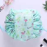 Women Drawstring Cosmetic Bag Fashion Travel Makeup Bag Organizer Make Up Case Storage Pouch