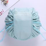 Women Drawstring Cosmetic Bag Fashion Travel Makeup Bag Organizer Make Up Case Storage Pouch