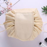 Women Drawstring Cosmetic Bag Fashion Travel Makeup Bag Organizer Make Up Case Storage Pouch