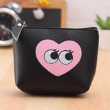 Summer New Leather Coin Purses Small Fresh Casual Pu Coin Wallet Lady Fashion Cute Pattern