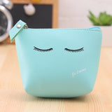 Summer New Leather Coin Purses Small Fresh Casual Pu Coin Wallet Lady Fashion Cute Pattern