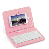 Wired Keyboard Holster Flip Case Universal Wrap Sleeve 4 Colors Pc Leather Accessories Protector