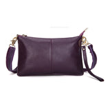 100% Genuine Leather Women Messenger Bag Famous Brand Female Shoulder Bag Envelope Clutch Bag