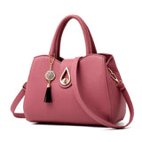 Women Leather Handbag Top-Handle Satchel  Women Leather Handbag Top-Handle Satchel Totes Bag
