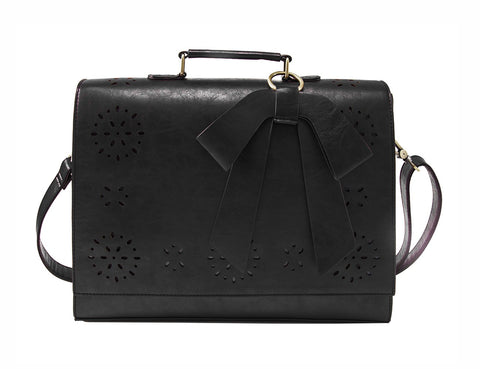 Ecosusi New Fashion Women Pu Leather Handbags Vintage Pu Leather Messenger Bags Shoulder Business