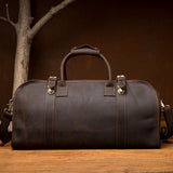 Fashion Genuine Leather Travel Bag Men Casual Handbags Cowhide Business Travel Duffle Large