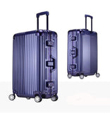 20''22''24''26''29'' Classic Aluminum Frame Rolling Hardside Luggage Tsa Lcok Travel Suitcase
