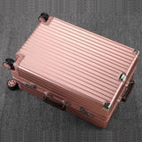 20'24'26'29' Matte Aluminum Luggage Suitcase Travel Traveling Trolley Rolling Spinner Hardside