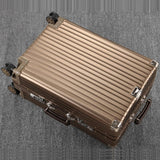 20'24'26'29' Matte Aluminum Luggage Suitcase Travel Traveling Trolley Rolling Spinner Hardside
