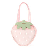 Strawberry Bags Kawaii Clear Transparent Lolita Harajuku Women Shoulder Bags Candy Color Lovely Ita