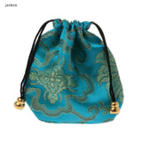 1Pc High Quality Traditional Silk Travel Pouch Classic Chinese Embroidery Jewelry Packaging Bag