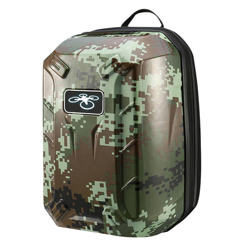 Texu Ing Waterproof Backpack Shoulder Bag Hard Shell Case For Dji Phantom 3Color:Army Green