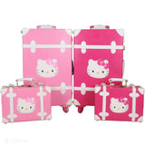Women Vintage Trolley Luggage Travel Bag Hello Kitty Luggage Universal Wheels Luggage Sets Travel