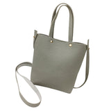 Fashion Women'S Leather Pure Color Shoulder Bags With Corssbody Bag&Handbag