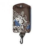 Foldable Shopping Bag Butterfly Flower Oxford Fabric Shoulder Bag Portable Eco-Friendly Grocery