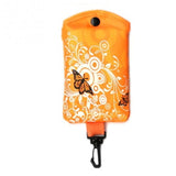 Foldable Shopping Bag Butterfly Flower Oxford Fabric Shoulder Bag Portable Eco-Friendly Grocery