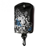 Foldable Shopping Bag Butterfly Flower Oxford Fabric Shoulder Bag Portable Eco-Friendly Grocery