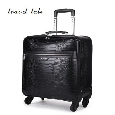 Travel Tale Wear-Resisting Crocodile Grain Business Inch Rolling Luggage Spinner Brand Travel