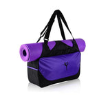 (Without Yoga Mat) Multifunctional Clothes Yoga Bag Gym Mat Bag Yoga Backpack Waterproof Yoga
