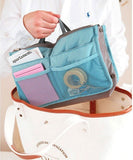 Multi-Function Fashion Handbag Purse Organizer Bag