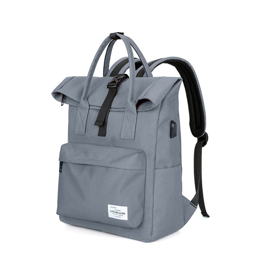Multifunctional Men'S Travel Backpack Satchel Bag Large Capacity Laptop ...