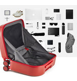 Artificial Intelligence Co-Moving Robotic Suitcase Design For Travel.High-Quality Luxurious Robot