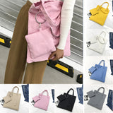 Women'S Fashion Casual Tote Canvas Shoulder Bags&Handbag+Clutch Wallet