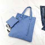 Women'S Fashion Casual Tote Canvas Shoulder Bags&Handbag+Clutch Wallet