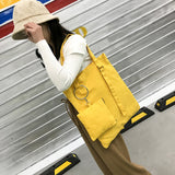 Women'S Fashion Casual Tote Canvas Shoulder Bags&Handbag+Clutch Wallet