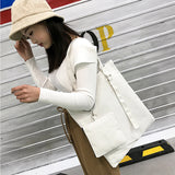 Women'S Fashion Casual Tote Canvas Shoulder Bags&Handbag+Clutch Wallet