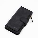 Brand Leather Women Wallets High Quality Designer Zipper Long Wallet Women Card Holder Ladies Purse