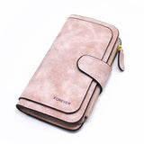 Brand Leather Women Wallets High Quality Designer Zipper Long Wallet Women Card Holder Ladies Purse
