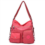 Jinqiaoer New Waterproof Women Bag Double Shoulder Bag Designer Handbags High Quality Nylon