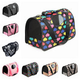 Pet Carrier For Small Dogs & Cats 12 Style Fashion Print Airline Approved Under Seat Handbag
