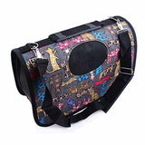 Pet Carrier For Small Dogs & Cats 12 Style Fashion Print Airline Approved Under Seat Handbag