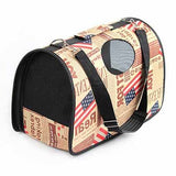 Pet Carrier For Small Dogs & Cats 12 Style Fashion Print Airline Approved Under Seat Handbag